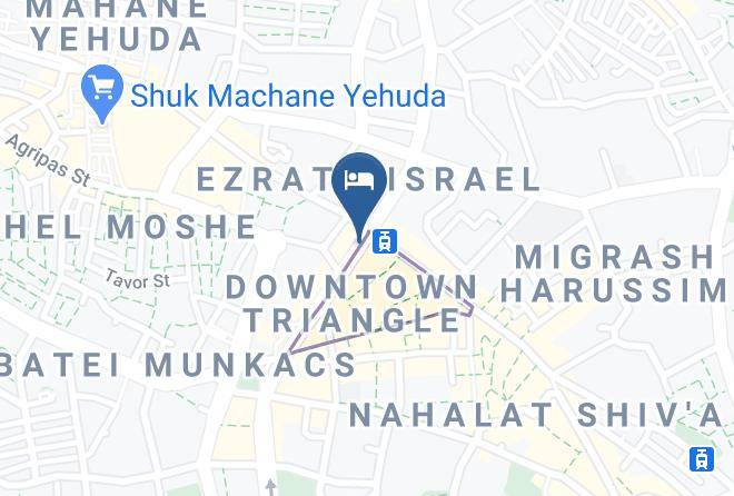 Jerusalem - Paamonim Jerusalem Hotel Maps