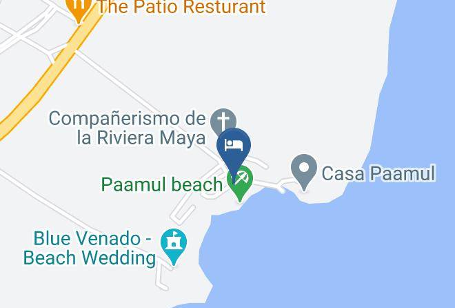 Solidaridad - Paamul Hotel & Cabanas Maps