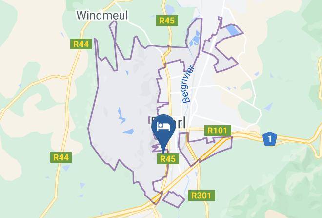 Cape Winelands - Paarl Mountain Lodge Maps