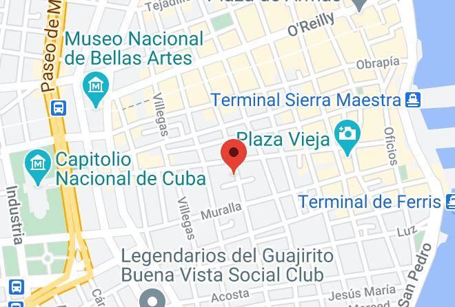 La Habana Vieja - Pablo & Lidia Maps