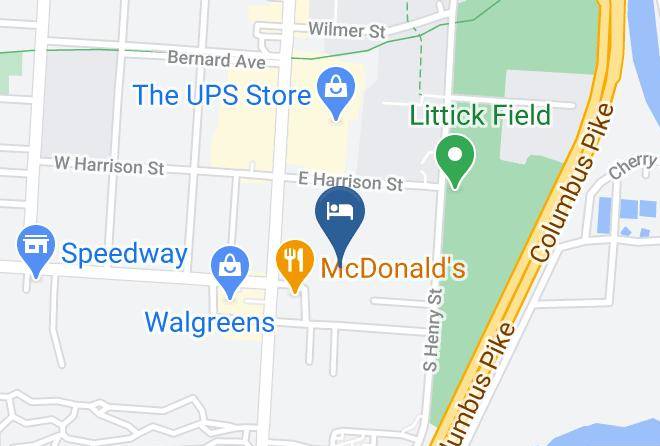 Delaware - Pacer Inn & Suites Motel Maps