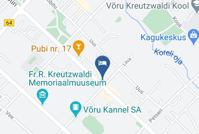 Voru Linn - Pachter Halduse Ou Maps