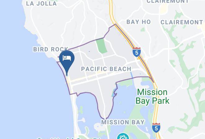 Pacific Beach Map