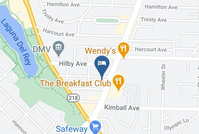 Monterey - Pacific Best Inn Seaside Ca Hotel Maps