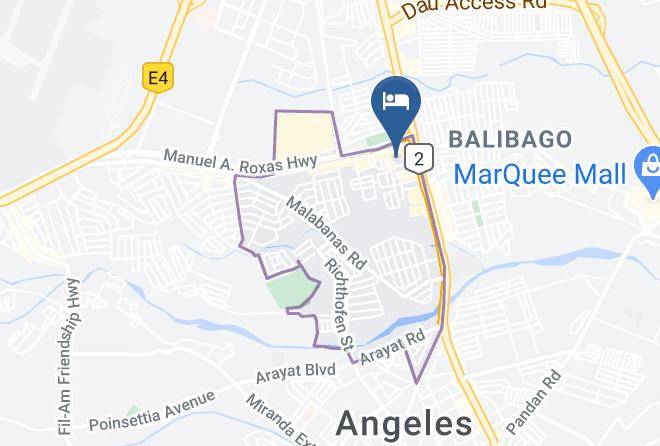 Pampanga - Pacific Breeze Hotel Maps