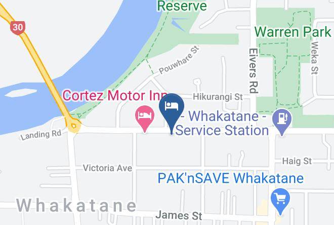 Whakatane - Pacific Coast Motel Maps