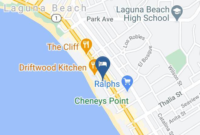 Orange - Pacific Edge Hotel Maps