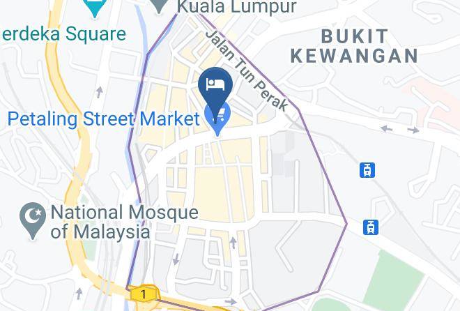 Kuala Lumpur - Pacific Express Hotel Chinatown Maps