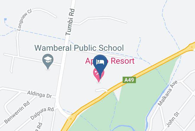 Central Coast - Pacific Garden Hotel Maps