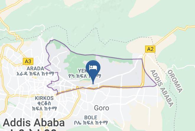 Addis Ababa - Pacific Hotel Maps