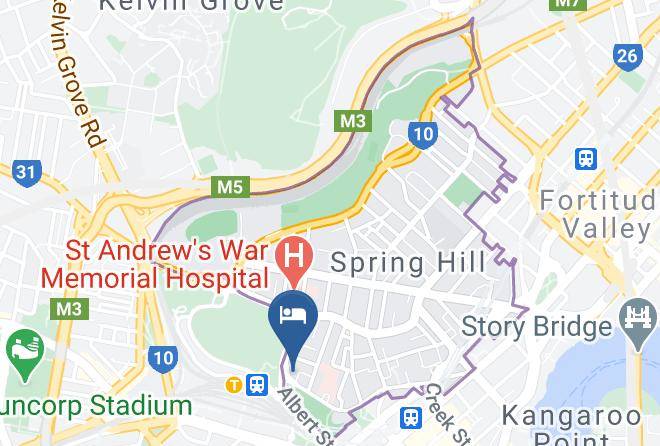 Brisbane - Pacific Hotel Brisbane Maps