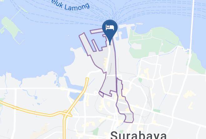 Kota Surabaya - Pacific Hotel Maps