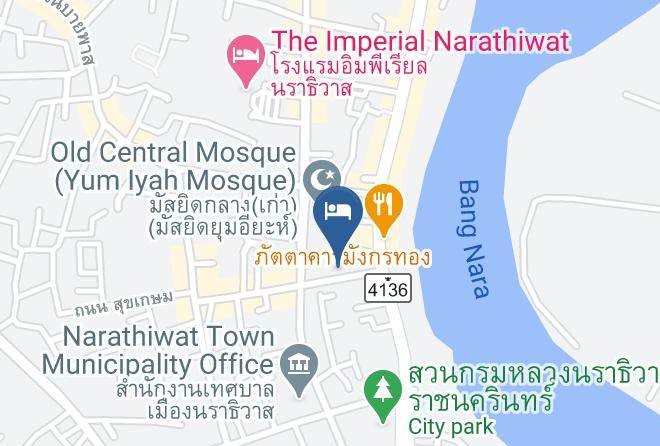 Mueang Narathiwat District - Pacific Hotel Narathiwat Maps