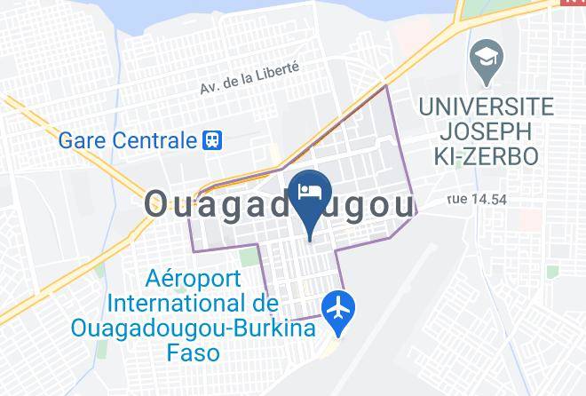 Kadiogo - Pacific Hotel Maps