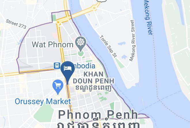 Doun Penh - Pacific Hotel Phnom Penh Maps