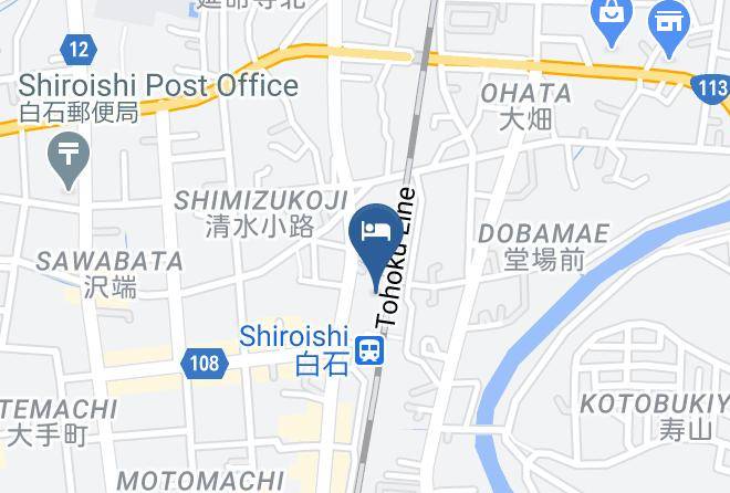 Shiroishi City - Pacific Hotel Shiroishi Maps