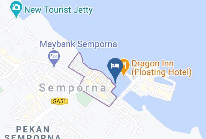 Bahagian Tawau - Pacific Inn Maps