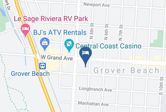 San Luis Obispo - Pacific Inn Maps