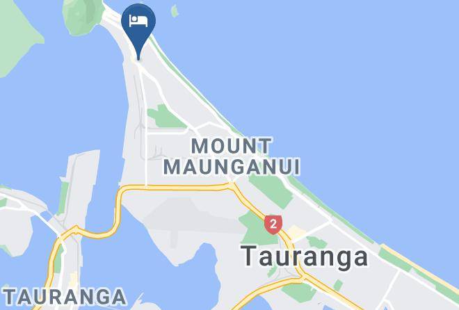 Tauranga - Pacific Motor Inn Mount Maunganui Nz Maps