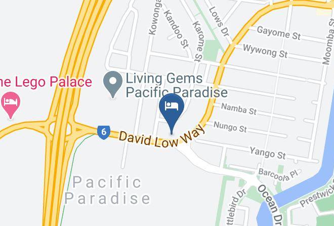 Sunshine Coast - Pacific Paradise Motel Maps