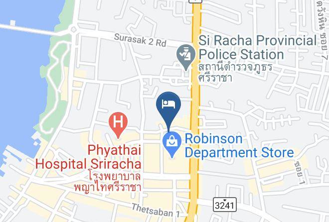 Si Racha District - Pacific Park Hotel & Residence Maps