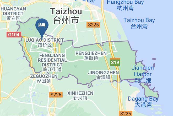Taizhou - Pacific Prince International Hotel Maps
