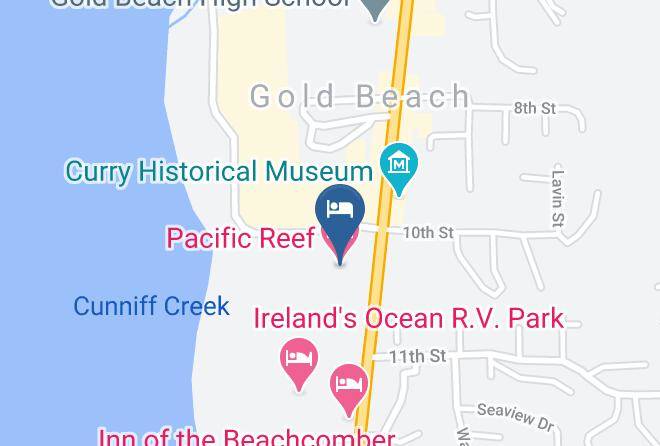 Pacific Reef Hotel Map