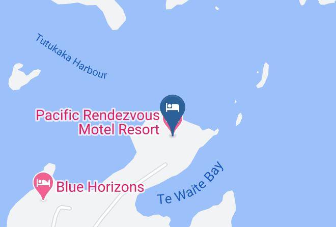 Whangarei - Pacific Rendezvous Motel Resort Maps