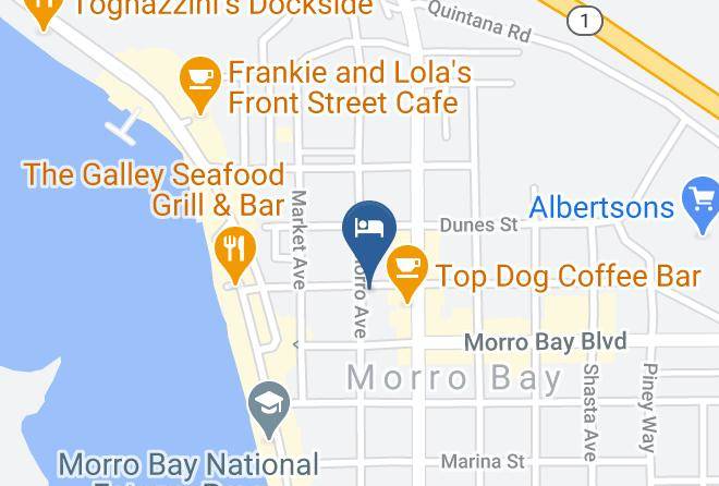 San Luis Obispo - Pacific Shores Inn Maps