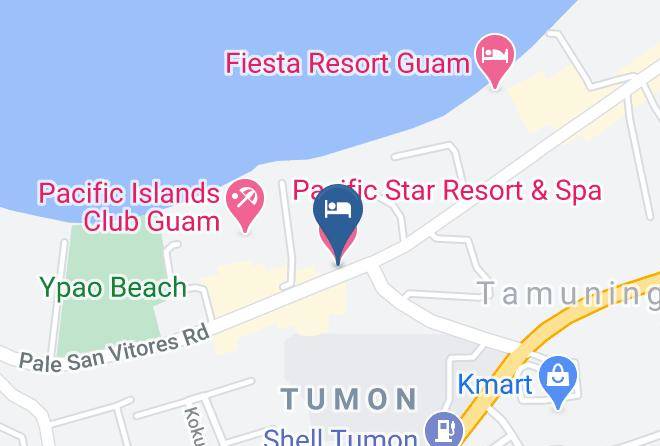 Tamuning - Pacific Star Resort & Spa Maps