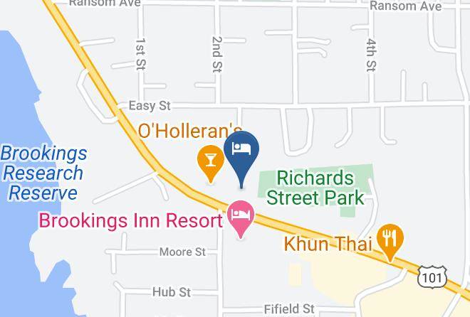Curry - Pacific Sunset Inn Maps