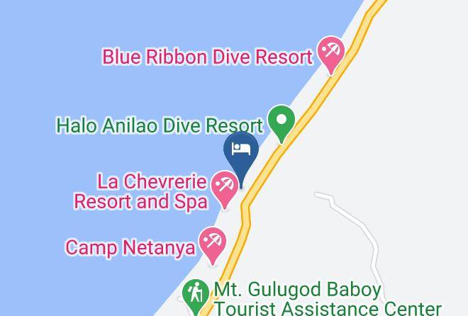 Batangas - Pacifico Azul Resort Dive Shop Maps