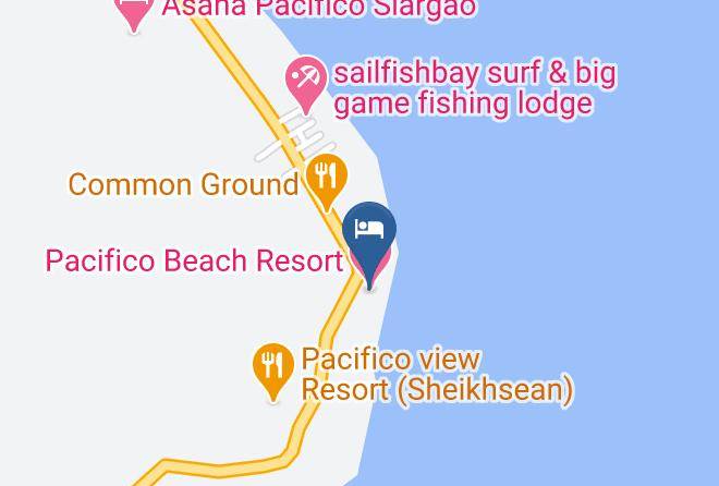 Surigao Del Norte - Pacifico Beach Resort Maps