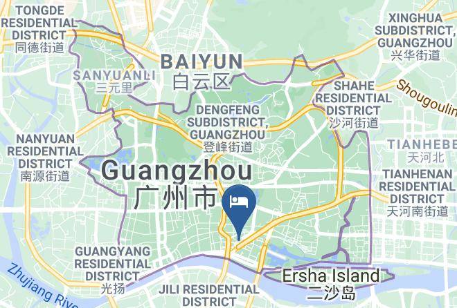 Guangzhou - Paco Business Hotel Maps