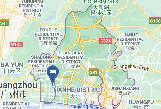 Guangzhou - Paco Business Hotel Tianhe Road Maps