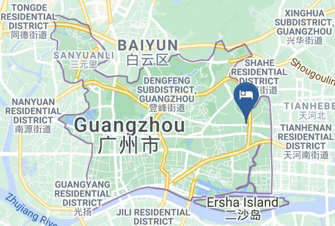 Guangzhou - Paco Hotel Guangzhou Zoo Branch Maps