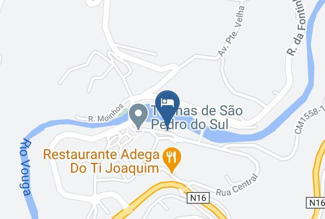 Sao Pedro Do Sul - Paco Lafoes Maps