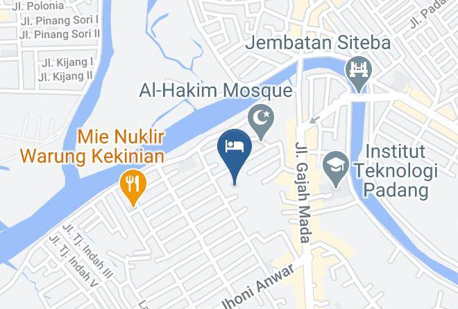 Kota Padang - Padang Homestay Maps