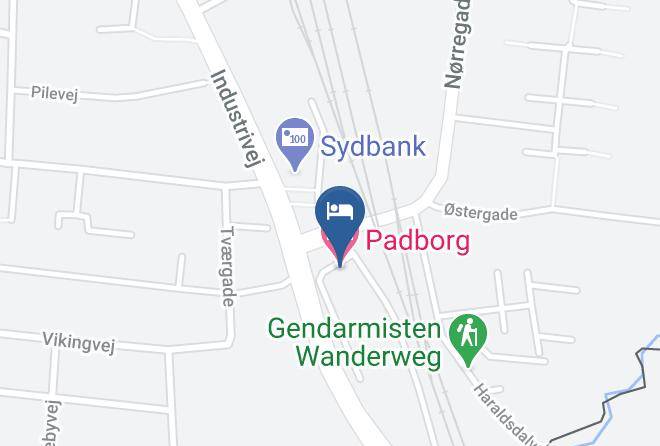 Padborg Hotel Map