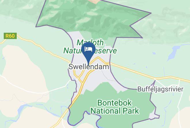 Overberg - Paddavleitjie Self Catering Maps