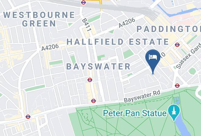 London - Paddington Park Hotel Maps