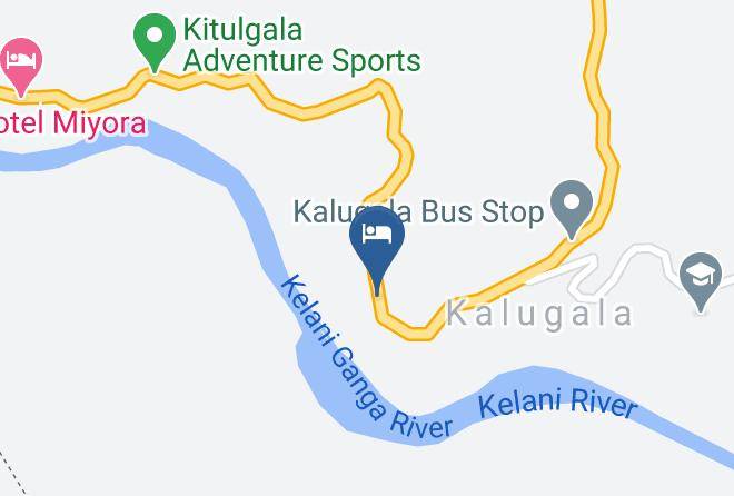 Kandy - Paddle Srilanka Resort Maps
