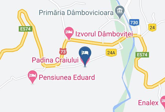 Dimbovicioara - Padina Craiului Maps