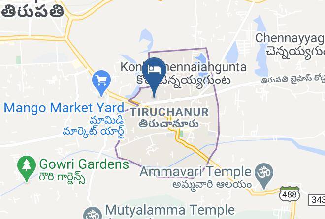 Tirupati - Padmashali Bhavan Maps