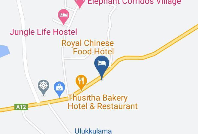 Padmasiri Holiday Resort Map