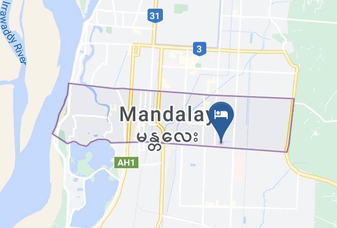 Chanmyatharzi - Padonmar Hotel Maps