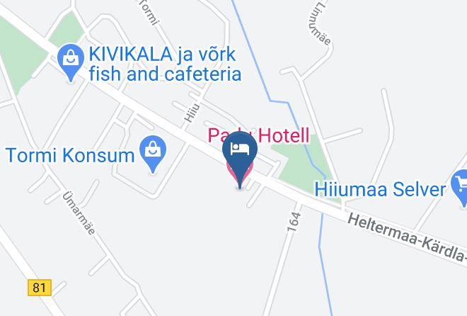 Hiiumaa Vald - Padu Hotel Maps