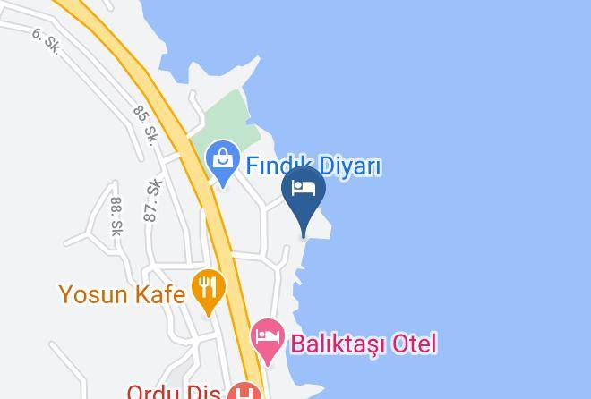 Altinordu - Padya Restaurant Maps