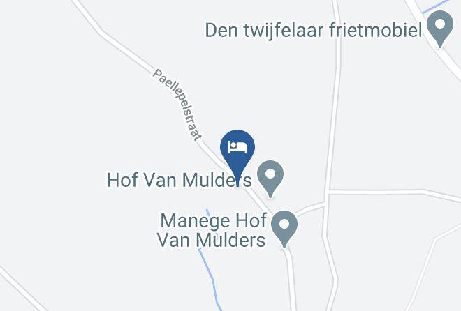 East Flanders - Paellepelhoeve Bed En Breakfast Maps