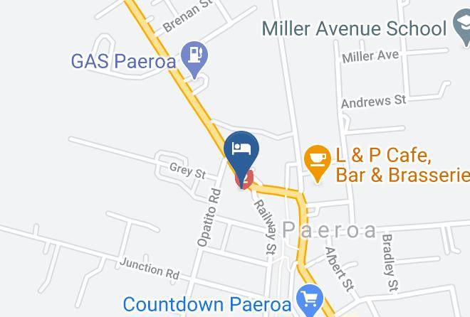 Hauraki - Paeroa Motel Maps